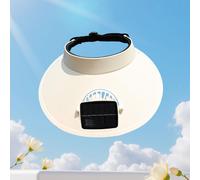 Cappello Estivo con Visiera E Ventilatore a Tre Impostazioni, per Uso All'aperto