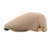 Cappello estivo da sole traspirante a rete cava, classico berretto tinta unita uomo e donna, universale, for sport all'aria aperta Per la primavera(Beige)