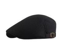 Cappello estivo da sole traspirante a rete cava, classico berretto tinta unita uomo e donna, universale, for sport all'aria aperta Per la primavera(Black)