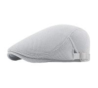 Cappello estivo da sole traspirante a rete cava, classico berretto tinta unita uomo e donna, universale, for sport all'aria aperta Per la primavera(Gray)