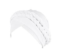 Cappello etnico turbante copricapo copricapo pre-legato treccia Wrap Caps Stay Humble Baseball Cap, bianco, Taglia unica