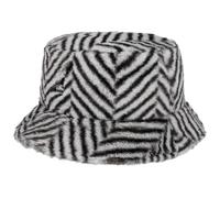 Cappello Faux Fur Bucket Herringbone by Kangol grigio S (54-55 cm)
