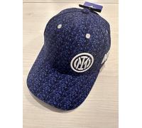 Cappello Fc Inter Visiera Cotone Ricamato Originale Ufficiale Internazionale