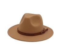 Cappello Fedora Cappello Panama in feltro Cappello da cowboy occidentale