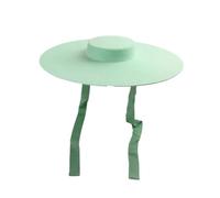 Cappello Fedora da donna, in lana, a tesa larga, piatto, formale, per spettacoli teatrali, feltro, fasciatura, cappello da esterno, Luce EN8, 6 7/8/7 1/8