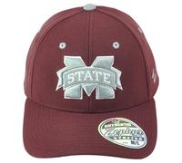Cappello Fitted Con Logo Curvo Mississippi State Bulldogs NCAA Per Bambini