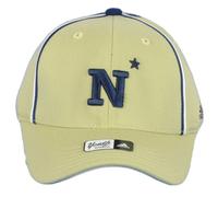 Cappello Fitted Curvo Mustard Per Bambini NCAA Adidas Navy Midshipmen TH55B