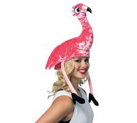 Cappello Flamingo Rosa Rasta Imposta Accessorio Costume Halloween Adulto GC1526