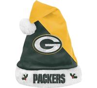 FOCO Green bay Packers NFL 2021 Colorblock Santa Hat - Stück