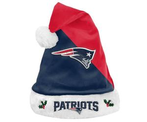 CAPPELLO FOCO NFL BASIC SANTA HAT NEW ENGLAND PATRIOTS