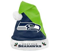 CAPPELLO FOCO NFL BASIC SANTA HAT SEATTLE SEAHAWKS