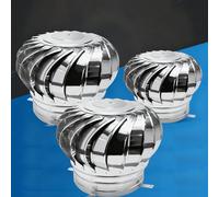 Cappello for Camino in Acciaio Inossidabile, 110-400mm Copertura Girevole for Camino di Scarico, Tappo per Camino Anticorrente con Morsetto Per Fabbriche Fattorie Laboratori(250mm/9.8in)