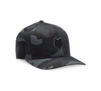 Cappello fox flexfit fox head cap nero camo