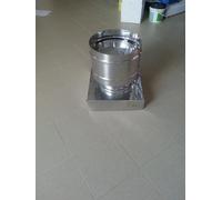 Cappello Fumaiolo Comignolo M. Antivento x Canne Fumarie Con Base Quadrata 47x47