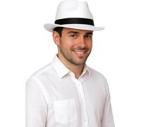 Cappello Gangster Bianco