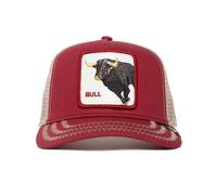 Cappello Goorin Bros. Fiery Bull Con Visiera Unisex Sintetico Rosso