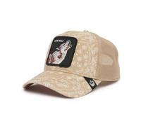 Goorin Bros. The Farm, cappello da camionista unisex regolabile, Tan Paisley (Sign O 'the Times), Taglia unica