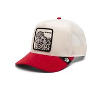 Cappello Goorin Bros. The Menace Trucker Cap Unisex Misto Poliestere Bianco/Ross