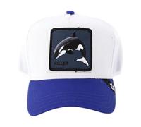 Cappello Goorin Bros. V2 Whale Con Visiera Unisex Misto Poliestere Bianco/Blu
