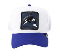 Cappello Goorin Bros. V2 Whale Con Visiera Unisex Misto Poliestere Bianco/Blu