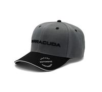 CAPPELLO GRIGIO CON VISIERA BARRACUDA UFFICIALE