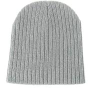 Cappello Grigio Lavorato a Maglia Neonati Bambini Berretto Caldo Idea Regalo Unisex Accessori Inverno Cotone tenero Confortevole Morbido simpatia