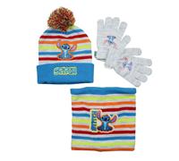 Cappello, Guanti E Snood Garçon. Lilo & Stitch, Mickey, Naruto., per Bambino