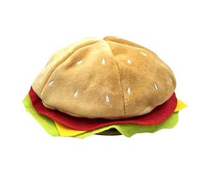 Cappello Hamburger Bambini Accessori Copricapo per Bambini di Ruolo | Copricapo Cosplay da Festa per Artisti Spettacoli a Tema Eventi Foto Riprese Film Maschera Concerti