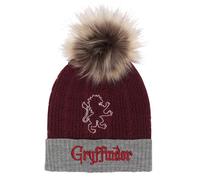 Cappello Harry Potter Gryffindor House Fur Pom Bordeaux