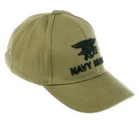 CAPPELLO HAT MODELLO BASEBALL MILITARE AMERICANO DEI NAVY SEALS VERDE