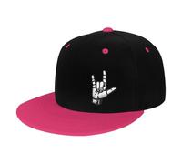 Cappello Hip Hop con Scritta ASL Ti Amo in Lingua dei segni - Cappellino da Baseball Regolabile alla Moda per Uomo e Donna