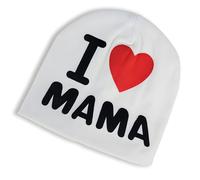 Cappello I love mama - Bianco
