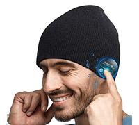 Cappello Idee Regalo Natale Uomo Donna Invernali, Berretto Bluetooth 5.0 Musica, Cappello Sportivo da Esterno Campeggio Sci, Ultra Morbidi Lavabili