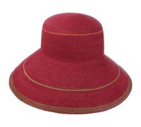 Cappello in Canapa Alba Stripes by Mayser rosso bordeaux One Size
