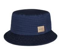 Cappello in Cotone Quilted Bucket by Stetson blu scuro L (58-59 cm)
