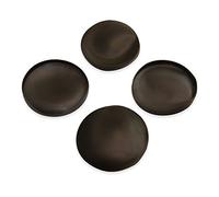 Cappello In Gomma Adatto Per Magneti Da 60mm Per Proteggere Le Superfici Delicate E Sensibili A Graffi - 61mm Dia x 6mm Alto x 0,5mm Di Spessore - Pacco Di 4