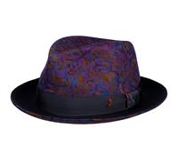 Cappello in Lana Bendrick Fedora by Alfonso DEste lilla M (56-57 cm)