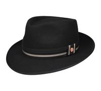 Cappello in Lana Mio Festive Fedora by Mayser nero L (58-59 cm)