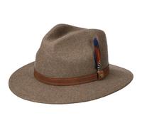 Cappello in Lana Rincova Traveller by Stetson marrone chiaro XL (60-61 cm)