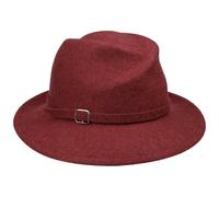 Cappello in Lana Twisted Crown rosso One Size