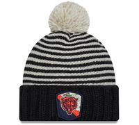 Cappello In Maglia Chicago Bears Salute Al Servizio Con Pom, Nero, Taglia Unica