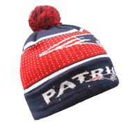 Cappello In Maglia Con Logo Grande Illuminato Dei New England Patriots