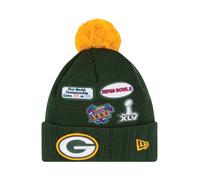 Cappello In Maglia Con Pom Del Superbowl Dei Green Bay Packers