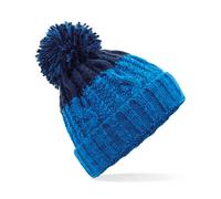 Cappello In Maglia Con Pompon Unisex Bambini Caldo Invernale Coordinato
