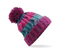 Cappello In Maglia Con Pompon Unisex Bambini Caldo Invernale Coordinato