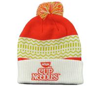 Cappello In Maglia Pom Pom Cuffia Nissin Cup Noodles Soup Per Adulti Inverno