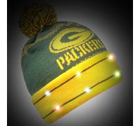 Cappello In Maglia Pom Pom LED Dei Green Bay Packers