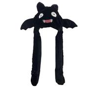Cappello in movimento, divertente e carino, accessorio per cosplay, Halloween, teschio, cappello da salto, per adulti, donne, uomini, casa, viaggi, quotidiano, palcoscenico, cosplay, carnevale, Natale