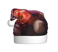 Cappello in peluche per adulti, design con farfalle e cespuglio fresco, morbido e delicato sulla pelle, non aderente, adatto per le vacanze. Nero