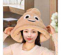Cappello in peluche per cacca, copricapo per uomo, donna, adorabile copricapo,